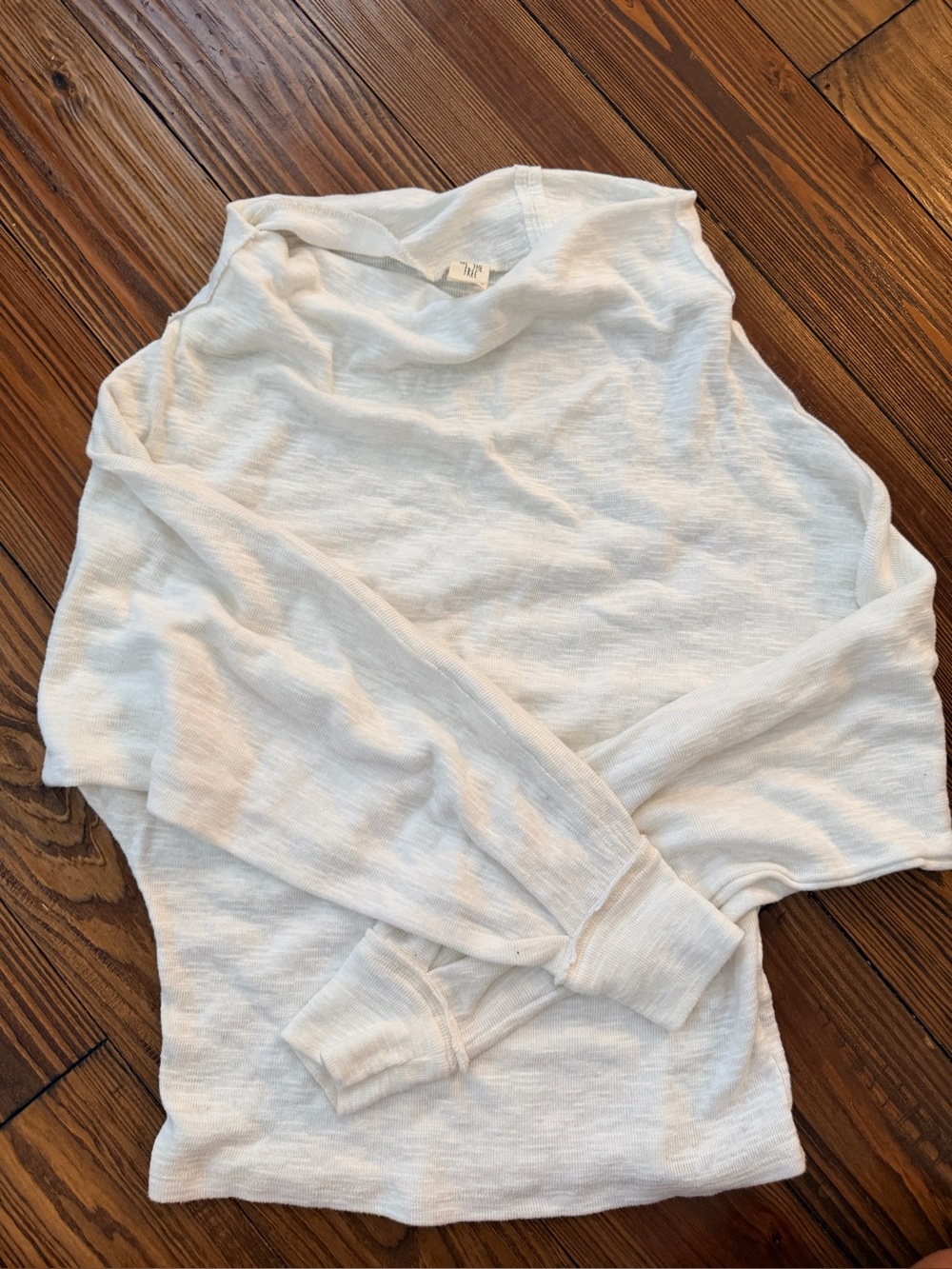 We The Free Off-White Crewneck Pullover